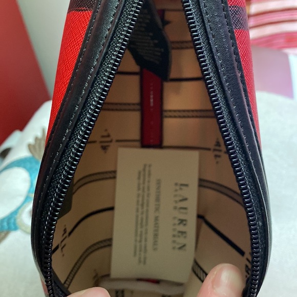 Ralph Lauren swan field cosmetic pouch - Picture 4 of 5